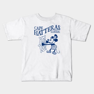 Steamboat Willie - Cape Hatteras Kids T-Shirt